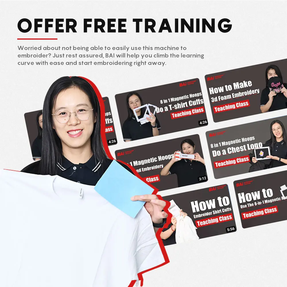 Коммерческая вышивальная машина BAI с одной головкой и несколькими иглами по хорошей цене