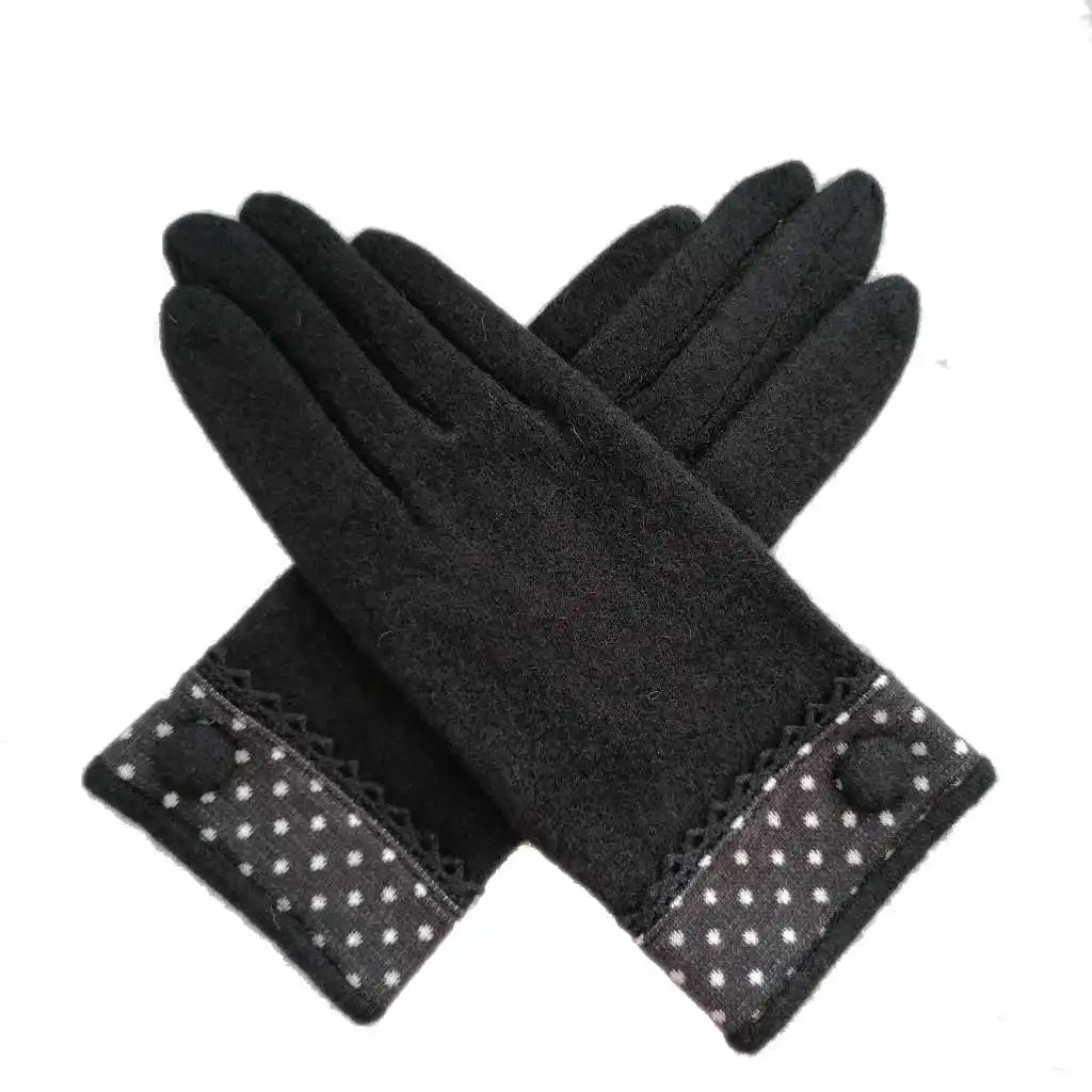 
2020 sports thermal ladies fashion sheepskin warm winter hand gloves 