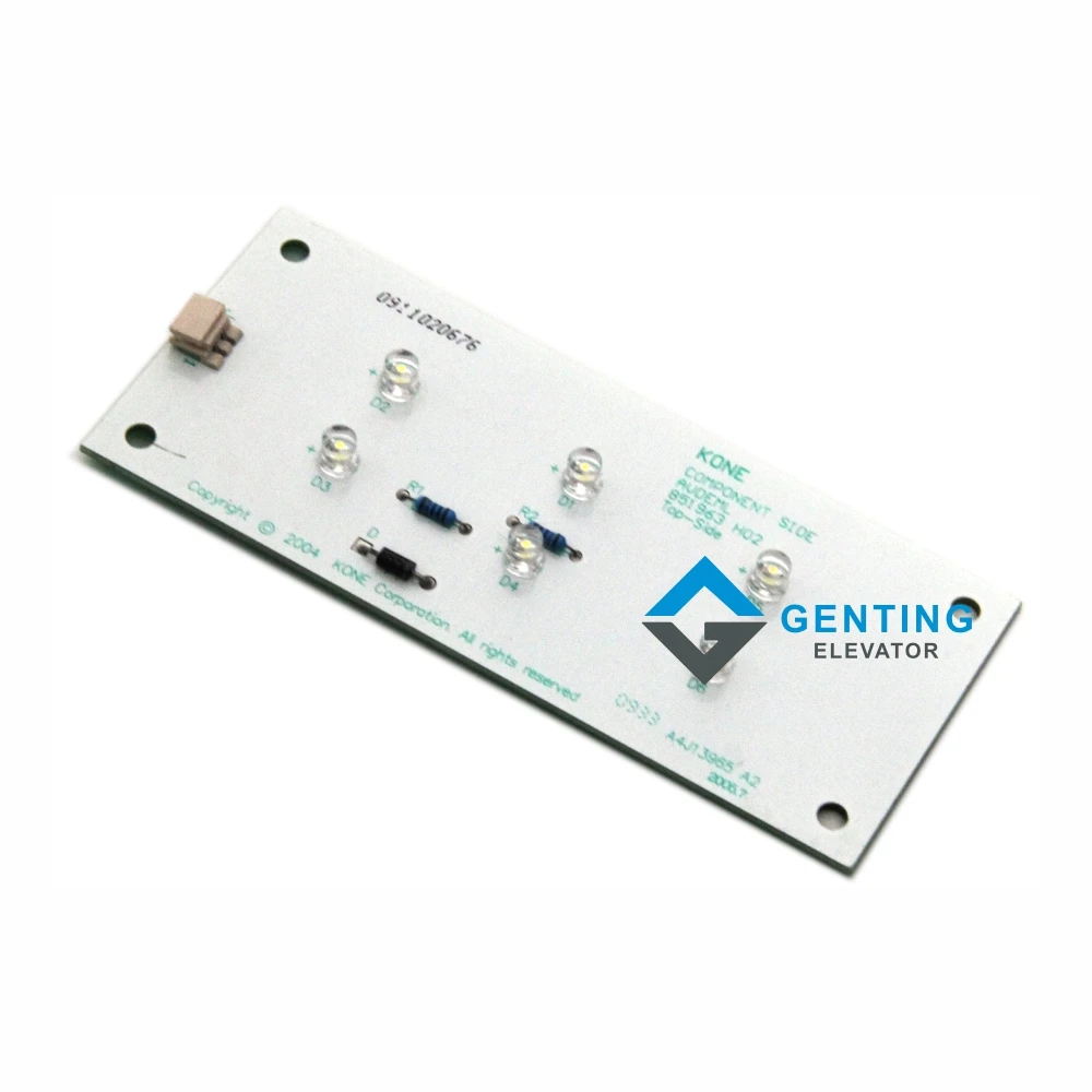 Elevator parts pcb Kone elevator emergency lighting board KM851960G01 851963H02
