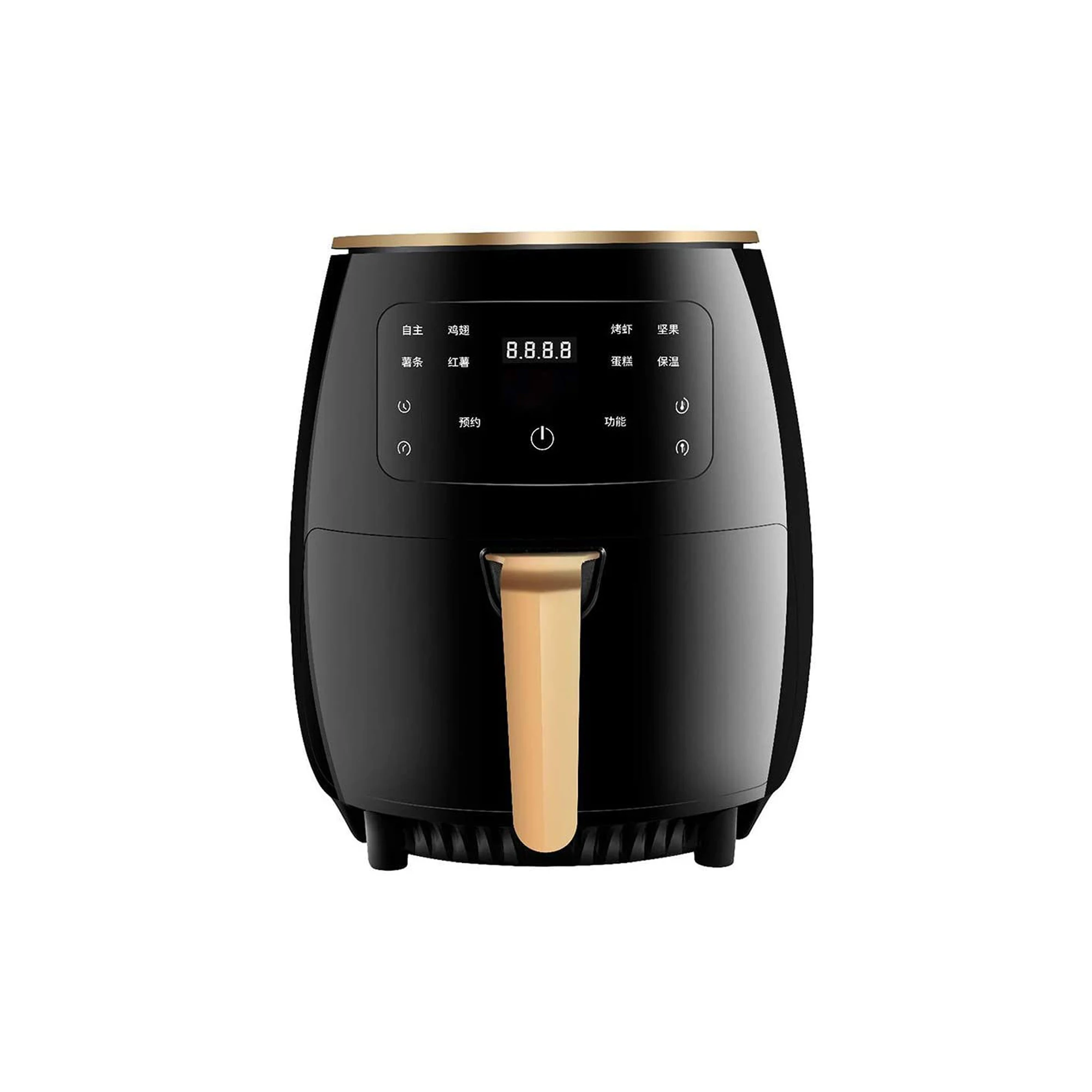 Household automatic smart air fryer 4.5L non-fried chicken legs and french fries electric fryer can be customized event gifts