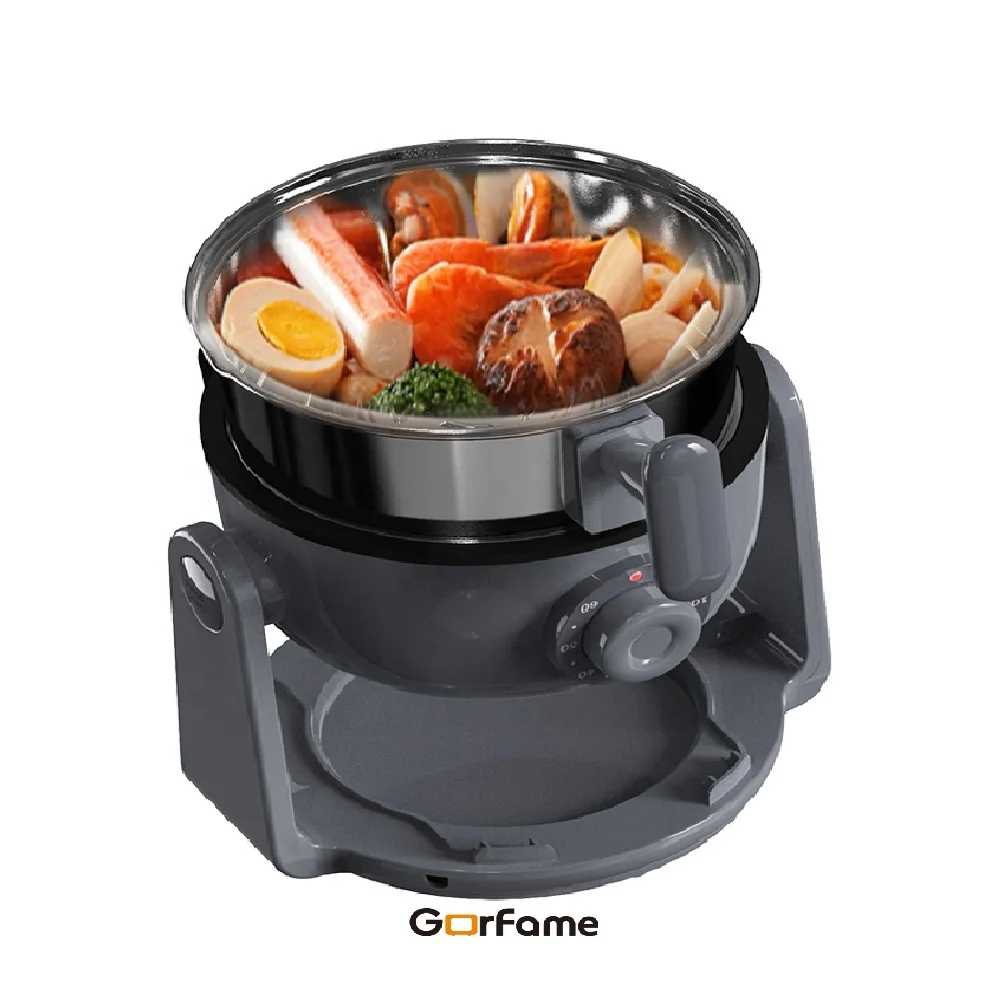 Wholesales Easy Operation Small Mechanical Flip Air Fryer with Cook and Air fry Home Appliance