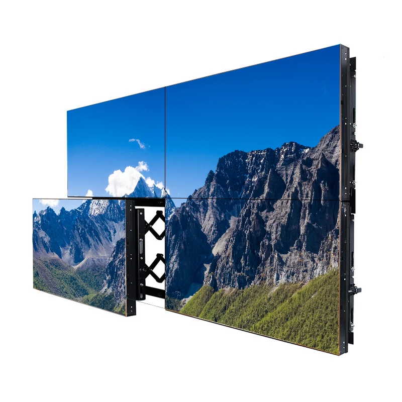55 дюймов Сращивание экрана играть рекламы цифровой дисплей LCD телевизор стены LCD видео стены для футбольного матча