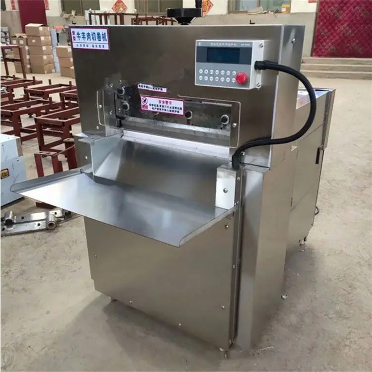 commercial sweet potato slicer machine / fresh meat slicer machine / bread cutting machine slicer adjustable