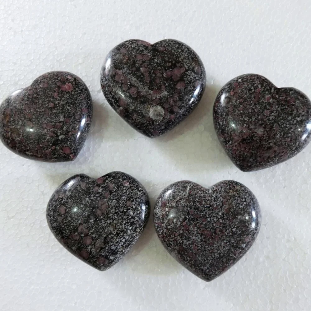 Ruby Matrix Pub Heart Gemstone Pub Heart