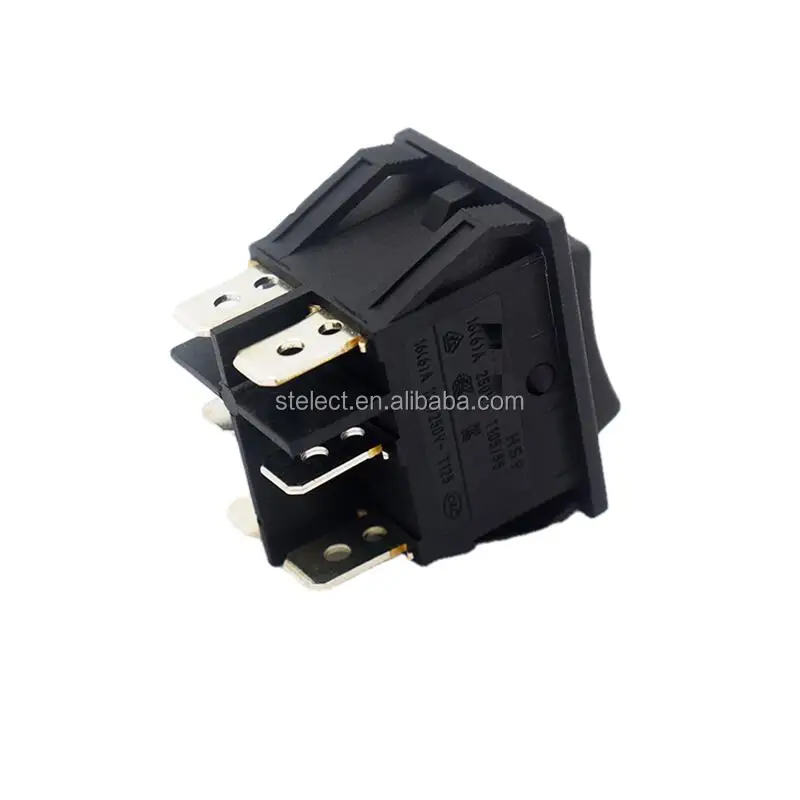 rocker switch 6 pin Rocker Switch Button ON OFF ON 20A 125VAC 3 Position 6 Pins