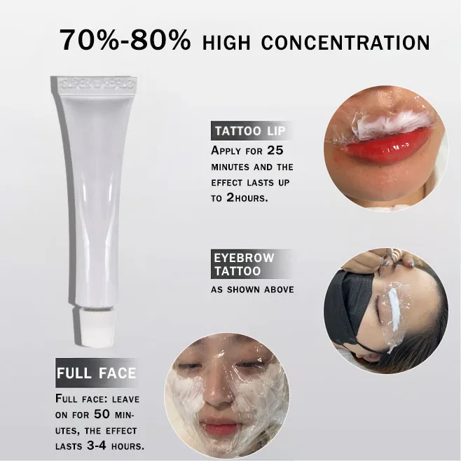 Wholesale 12 Grams Natural Eyebrow Tattoo Cream Aftercare Repair Pmu Wound Semi-Permanent Makeup Tattoo Restorer Gel