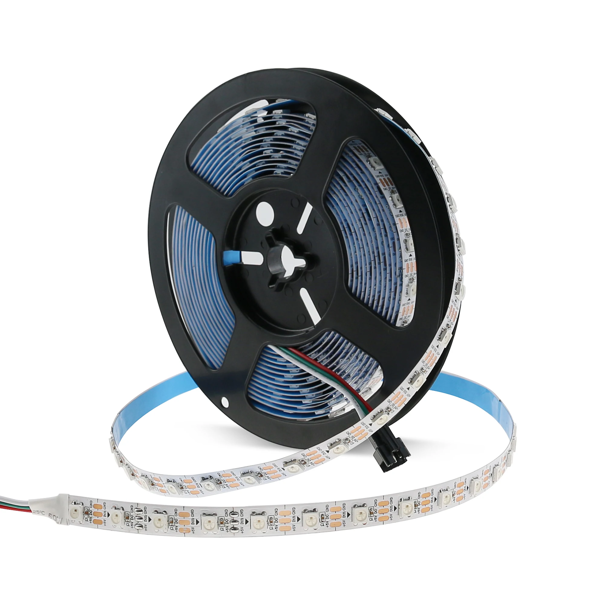 Programmable Running Addressable Digital 5V 12V 24V RGBW Rgbic SMD 5050 WS2811 WS2815 WS2812B SK6812 RGB LED Strip Light