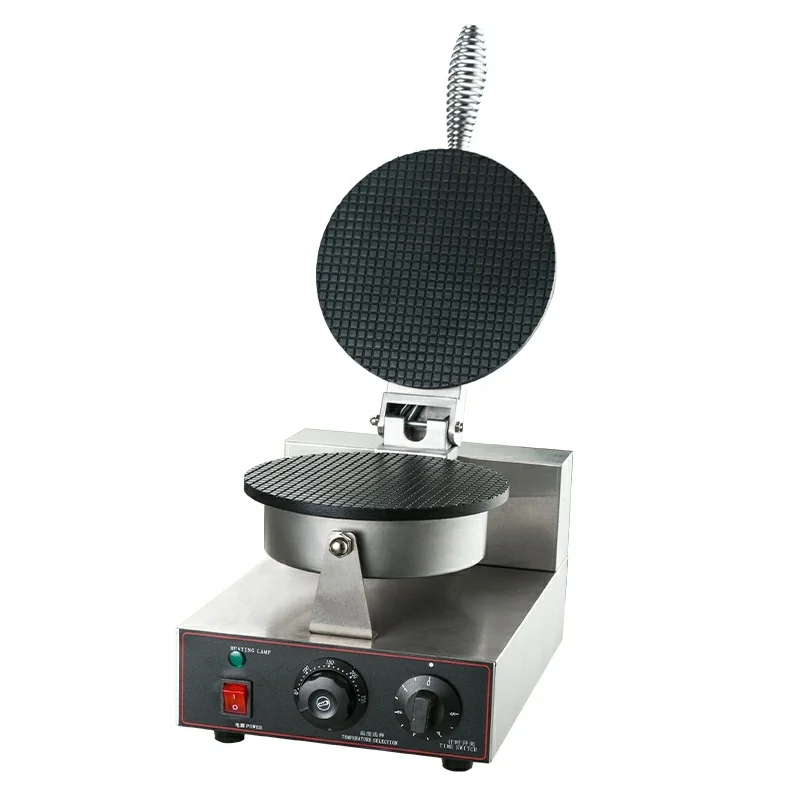 Commercial Non-stick Egg Roll Ice Cream Cone Cookies Making Machine Waffle Cone Maker