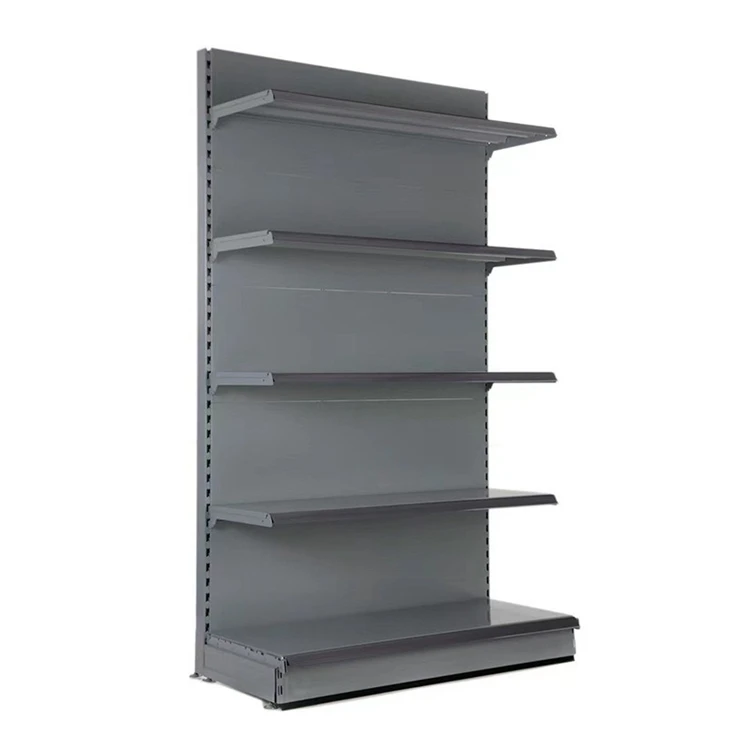 Custom Single Double Side Convenience Store Pharmacy Supermarket Display Shelves