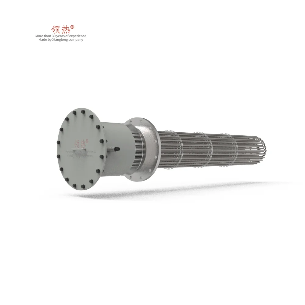380V 55kw or Custom Oil Flange Immersion Heater For Bunker/Conduction /Heat Transfer Oil