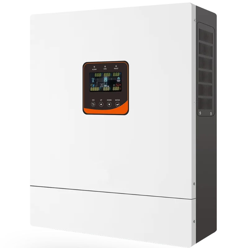3.5KW 5.5KW 10KW Гибридный солнечный инвертор 48V батарея Чистая синусоида солнечное зарядное устройство Mppt 60A 100A 200A DC с Wi-Fi RS485