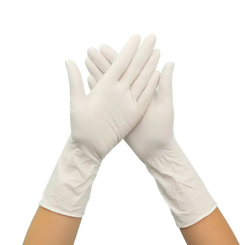 i-Glove factory price Disposable latex examination glove long cuff