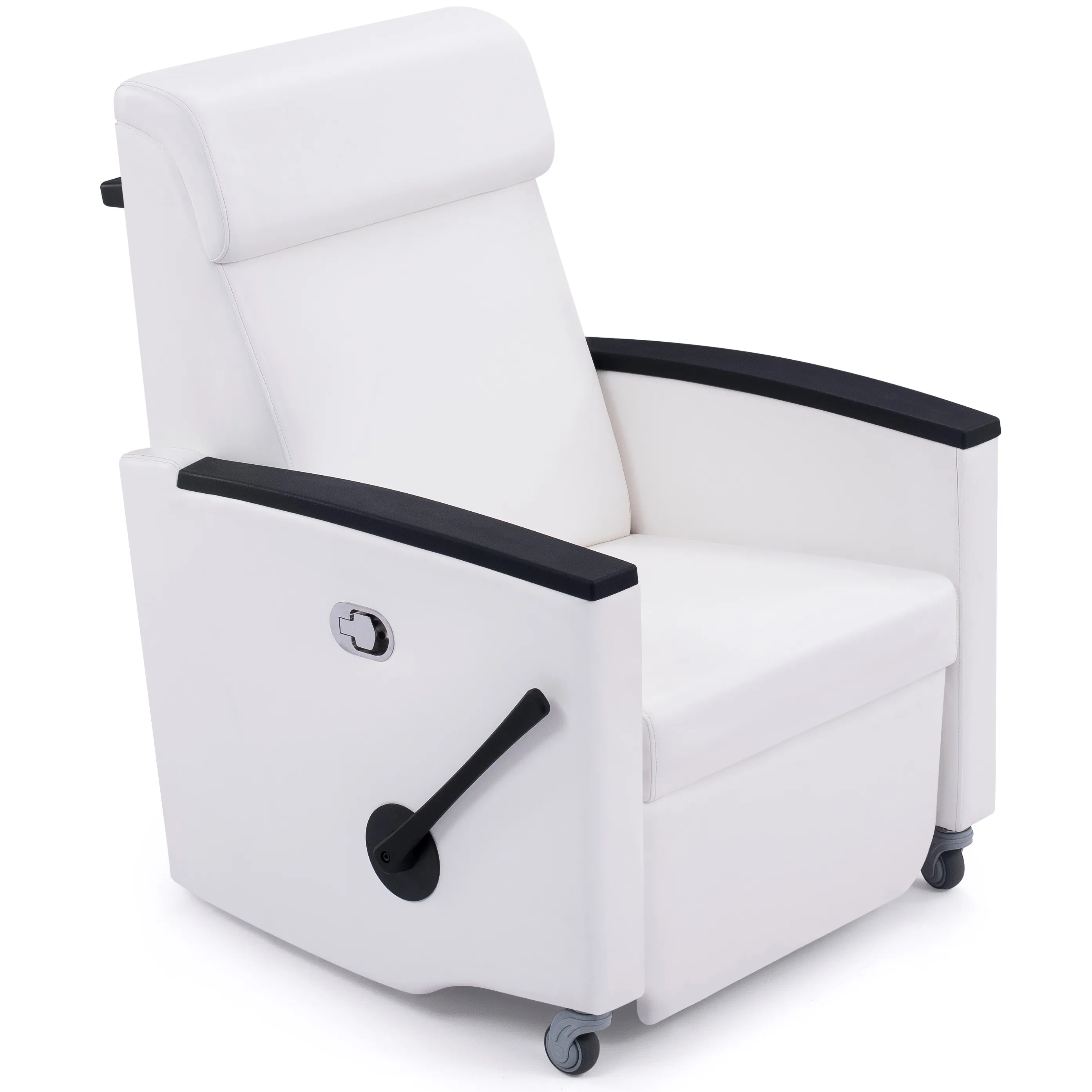 Popular hospital used optional color manual infusion portable medical recliner chair bed