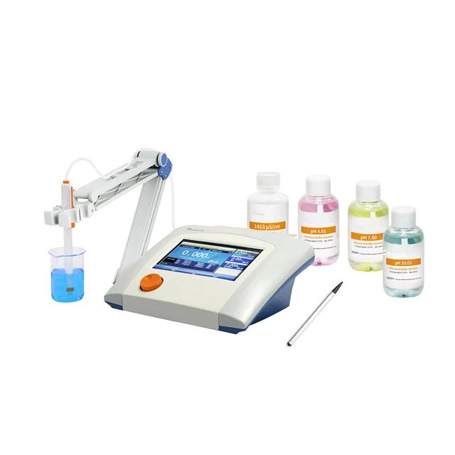 M600L Precise Professional and Modular Benchtop Multi-parameter Analyzer pH/EC/ISE/DO/Temp(mV/ORP/pX/Resistivity/TDS/ Sal) meter