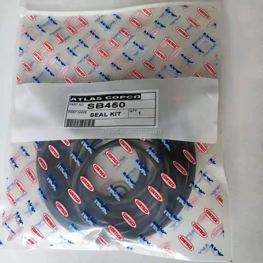 excavator parts Atlas cop co hydraulic rock hammer jack breaker sb450 SB452 oil seal kits