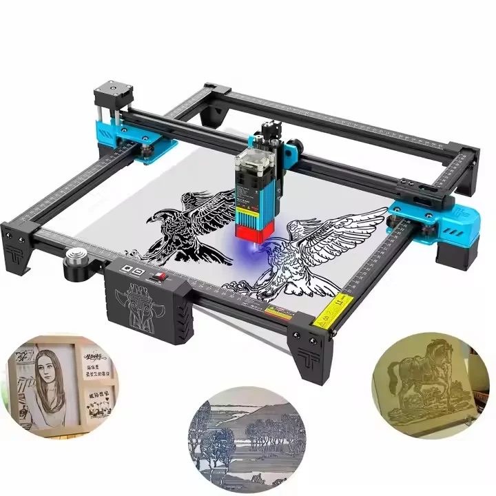 Leaser Cutting Machine Laser Stamp Making Machinery Wood Engraver Materials Laser Engraving Machine 3D for All