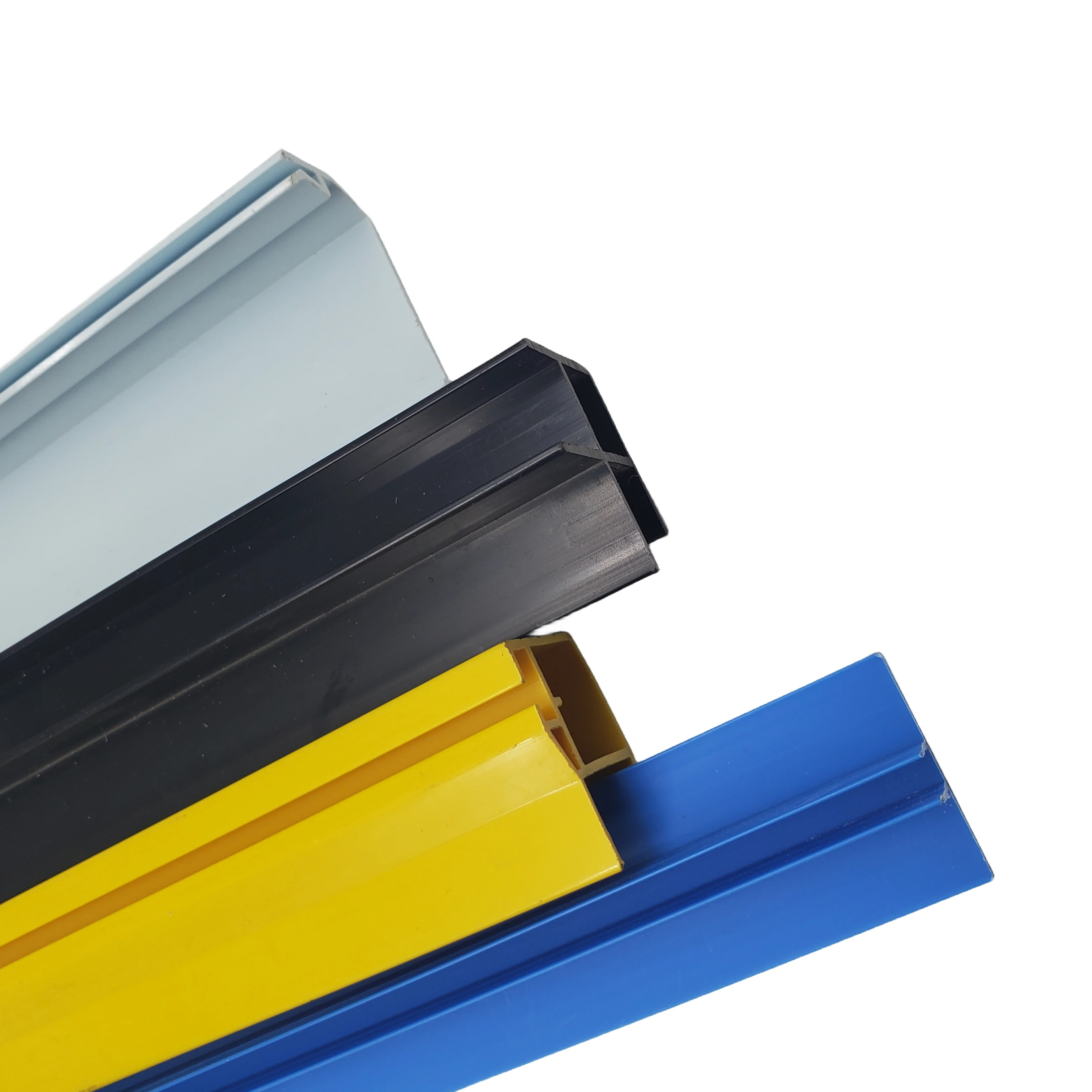 High Quality Factory PVC Building Material Extruded Plastic Channel Profiles Upvc Profile for Windows