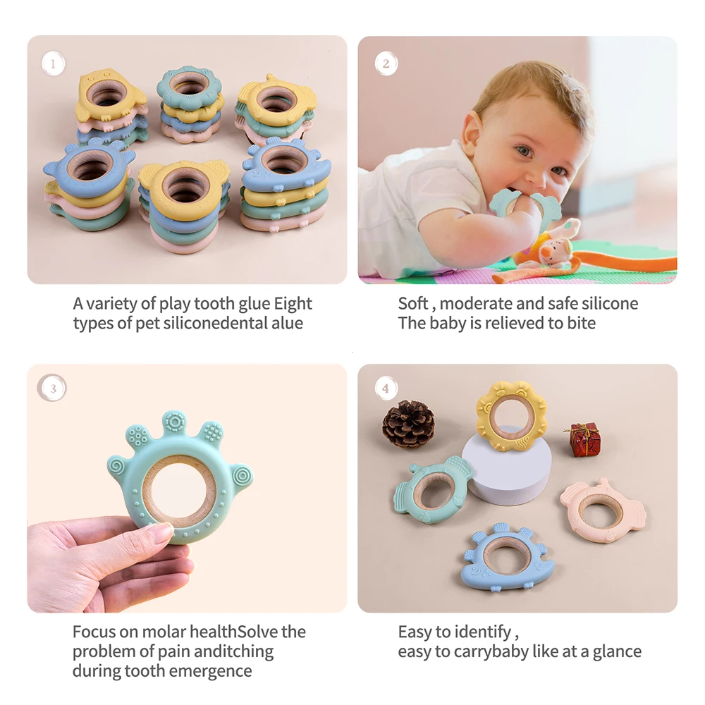 Fast Shipping Reasonable Price New Innovations Good Baby Teether Toy Silicone Baby Pacifier Clip