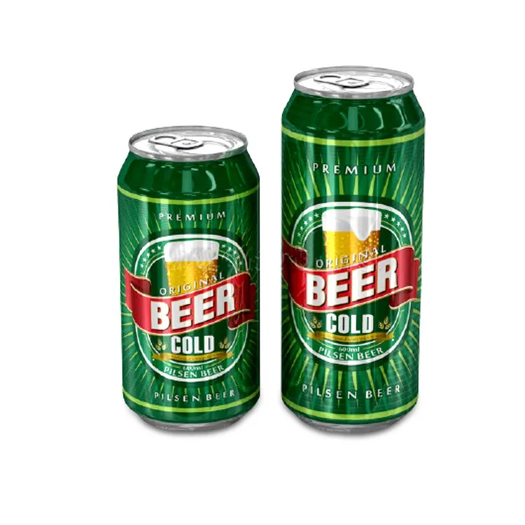 Beer Can 500ml 473ml 330ml Standard Empty Custom Printed Aluminum Beer 500ml Cans