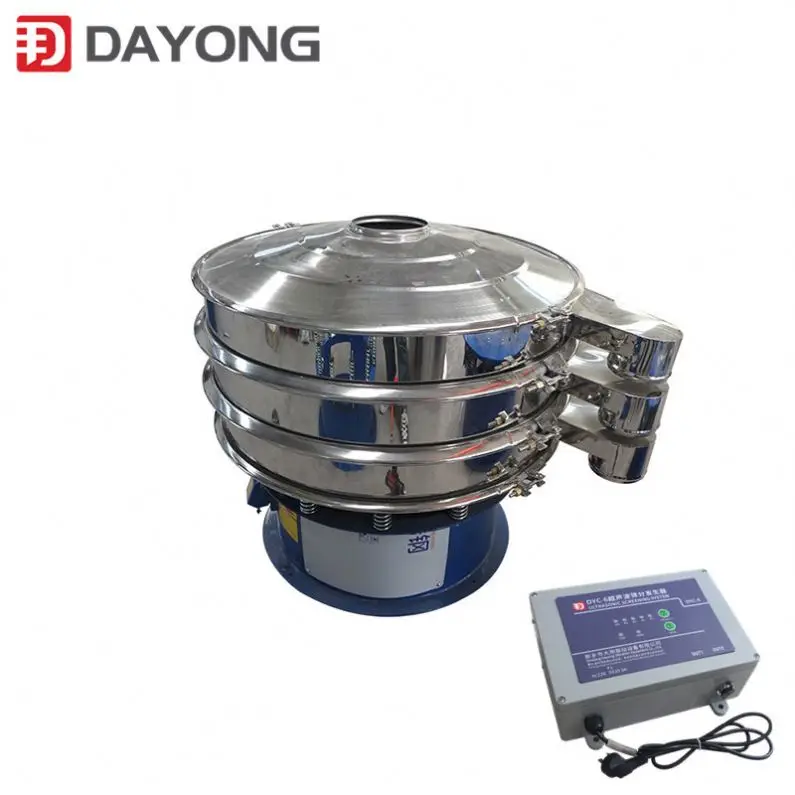Hot sale ultrasonic sieving equipment/super fine powder sieving ultrasonic vibrating screen
