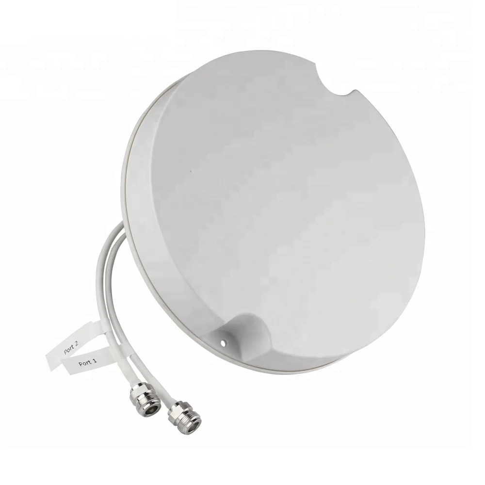 RF Indoor GSM DCS WCDMA signal booster 698-2700MHz 2/4dBi MIMO Omni ceiling Antenna
