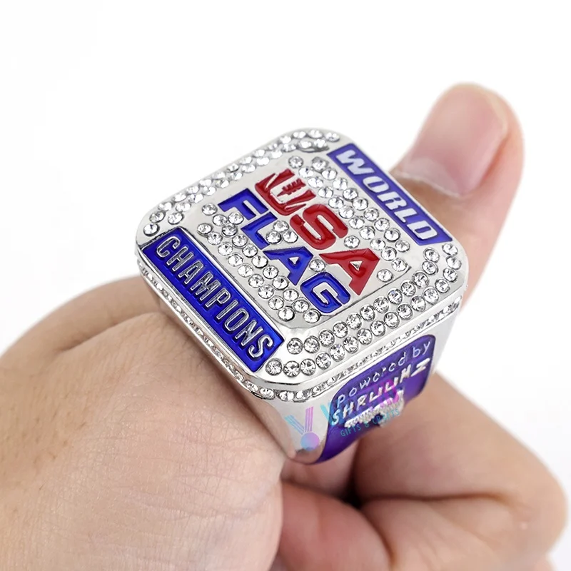 Производитель баскетбол бейсбол Софтбол хоккейная Спортивная награда мужские кольца с логотипом