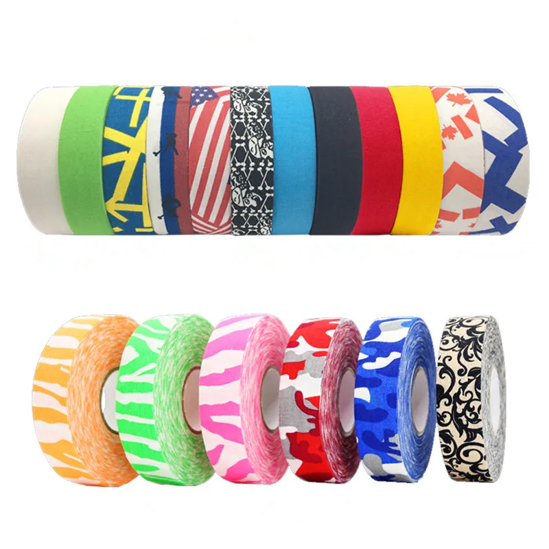 
2.5cm*25m waterproof hockey tape anti-slip wear resistant sports tapes 