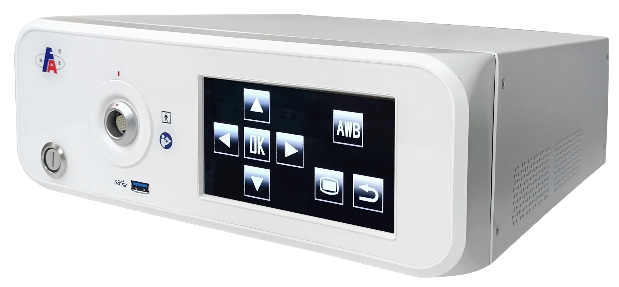 Medical endoscope portable endoscopy video camera system with endoscope adapters