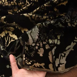 Silk Lurex blended uragiri metallic chiffon gradient dyeing fabric