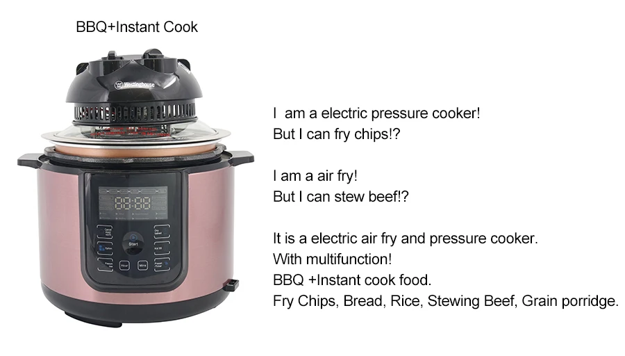 Hot Selling Wifi Smart Control Non Stick Multifunctional Electric Pressure Cooker