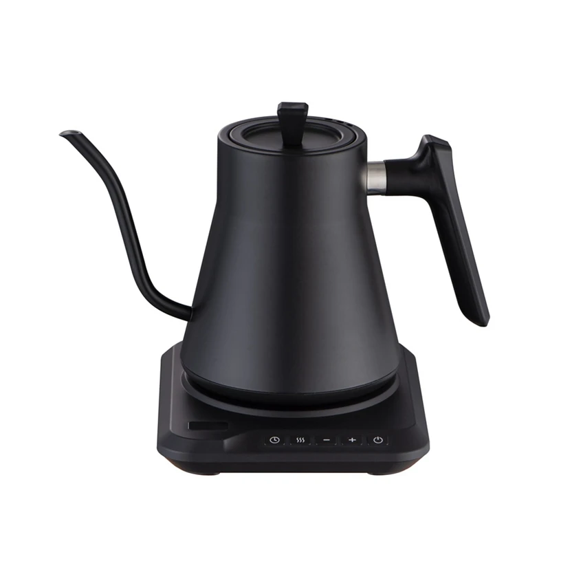 Hotsales goose neck 0.8L Digital Stainless Steel Tea Coffee Kettle electric household office goose neck electric kettle