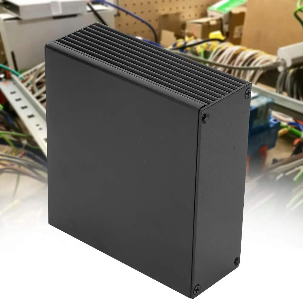 Печатная плата PCB инструмент алюминиевая охлаждающая коробка DIY Электронный проекционный