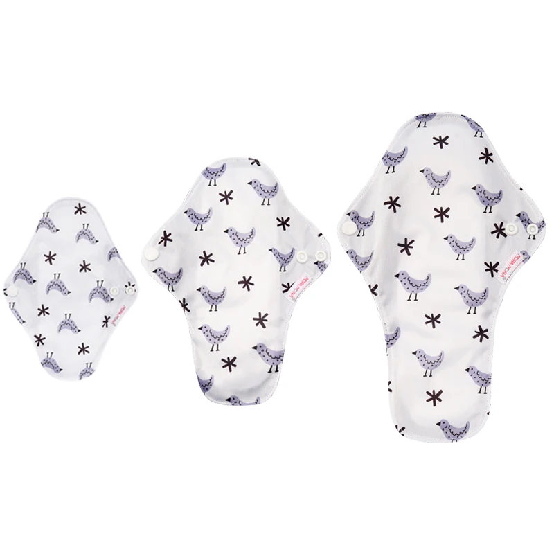 Экологичные многоразовые женские прокладки из органической ткани Mora mona, гигиенические прокладки, многоразовые менструальные прокладки из ткани