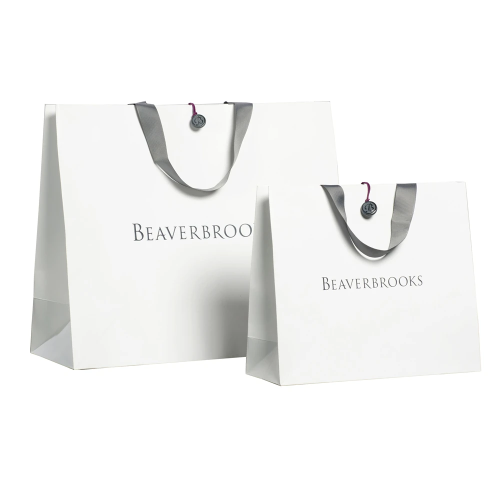 Custom Branded Paper Gift Bag Clothing Apparel Corset Lingerie Shipping Packaging Bags