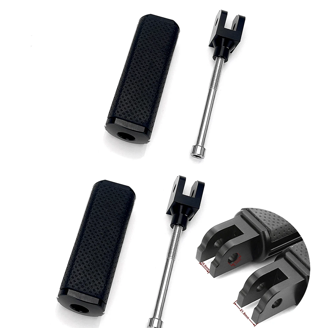 Defiance Hand grip Driver passenger foot rest pegs for Harley Softail  2018-up motorcycles accessory