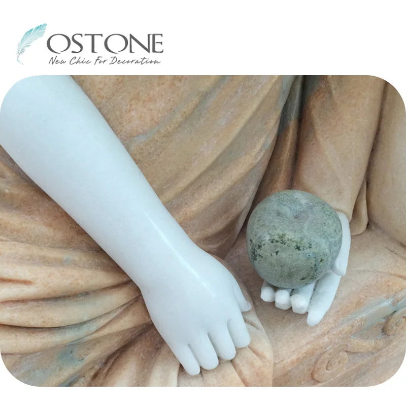 Classic Garden Lying Bed Woman Figure Carving Nude Marble Statue