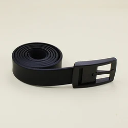 Wholesale custom various types colorful or clear silicone rubber plastic belt diving golf outdoor sports belt