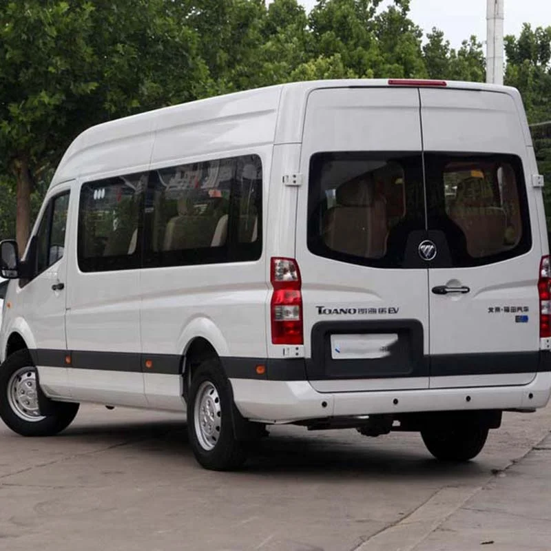 Новый высокоскоростной электромобиль Foton Toano EV Электрический микроавтобус с 15 сидениями 110 км/ч дальность NEDC 350 км
