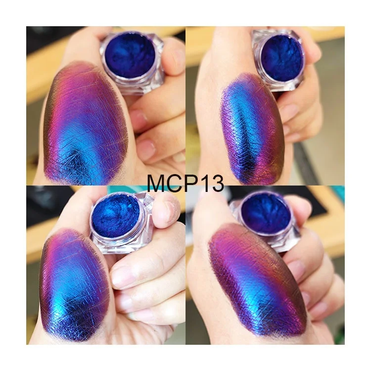 Chameleon color pigments high pigmented eyeshadow palette loose pigmented eyeshadow