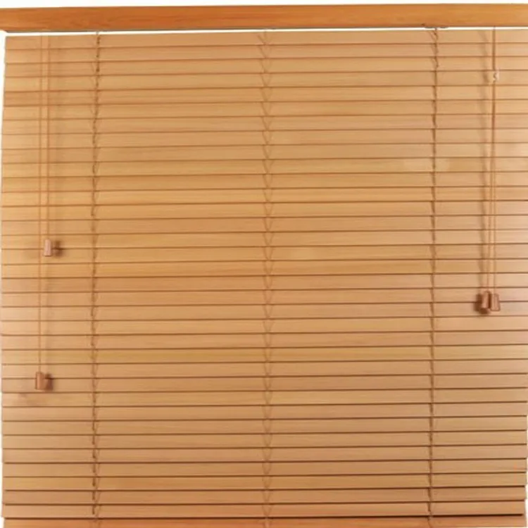 High-class Best Selling Solid Wood Wooden Material Basswood Venetian Blind