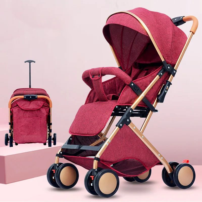 STR35 Light Folding portable 3 wheels mini baby tricycle stroller/and comfortable baby carriage/pram/baby carrier/stroller