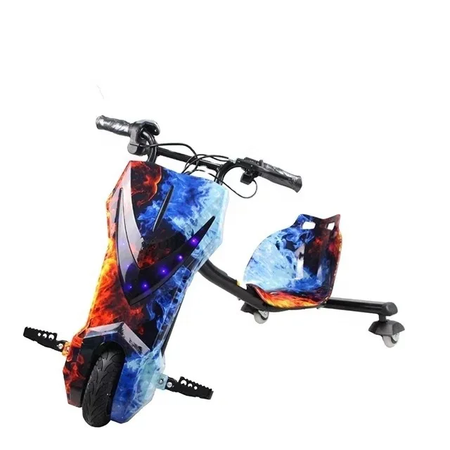 Electric Drift Trike Kids Go Kart Drift Car Scooter