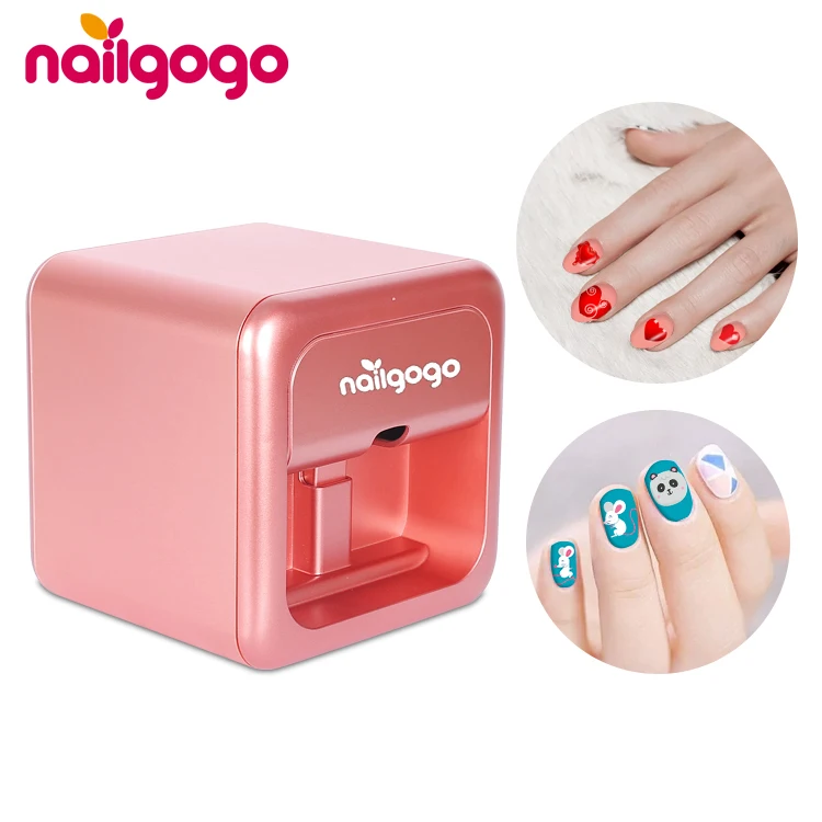 Цифровая Wi-Fi печать на пальцах nailgogo цена портативная интеллектуальная машина ногтях