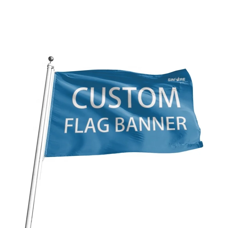 High Quality Personalized Banner 3x5 Free Design Logo Custom Advertising Digital Printed 3x5ft Custom Flags