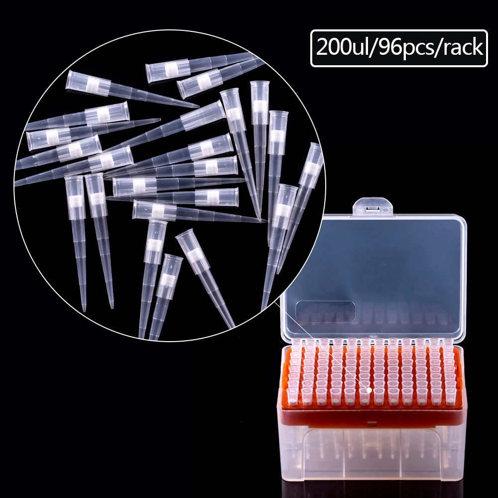 plastic bulk sterile 10ul filter micro pipette tips for laboratory DNase RNase Free