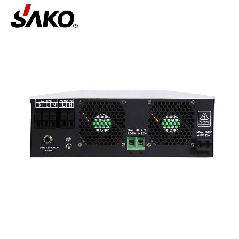 SUNON PRO 5.5kw 48v 100A  mppt hybrid solar inverter 500 vdc PV voltage can connect 6kw solar panel and option for wifi function