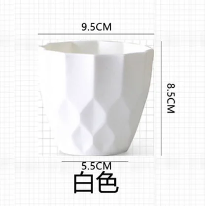 Indoor Balcony Plant Pot Bluk Plastic Grow Box Black Plant Seeding Pots Nursery Transplant Flower Pots