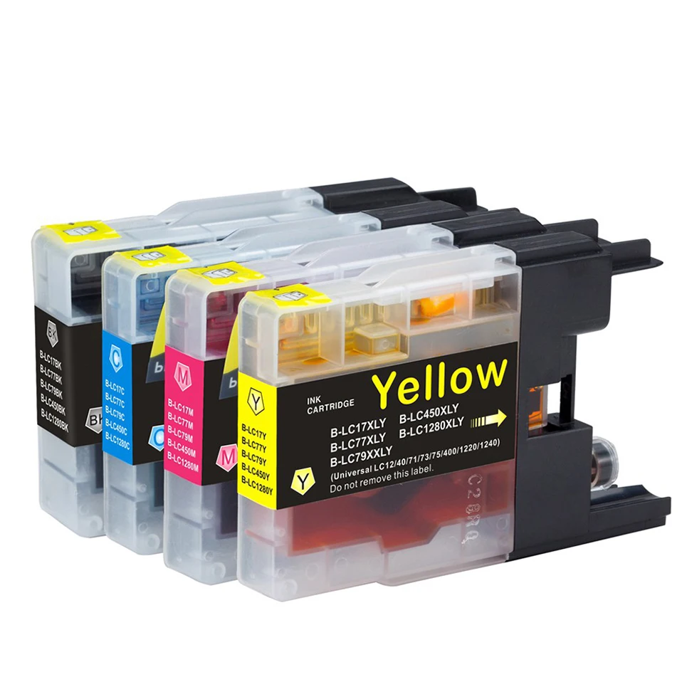 2023 New Cheap LC1280BK Color Compatible Printer Ink Cartridge