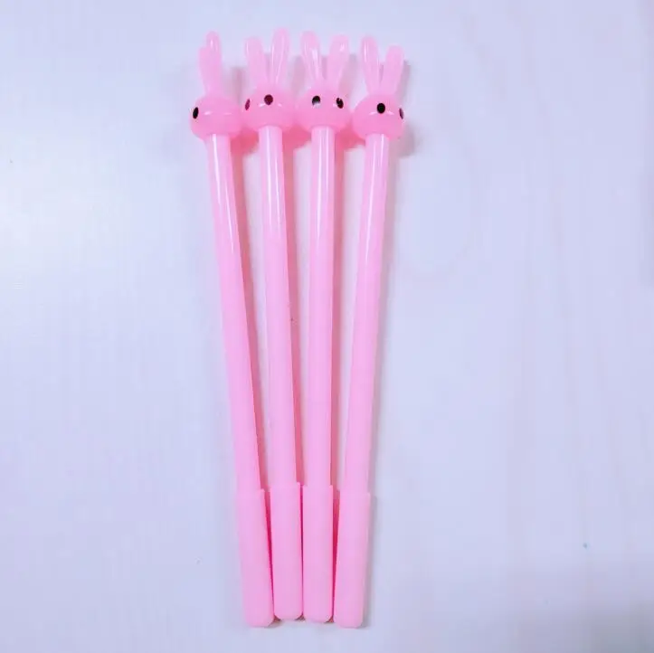 Милые Мультяшные ручки Queena Kawaii розового цвета маркеры нейтральный силикагелевый маркер для девочек школьные принадлежности канцелярские обучения