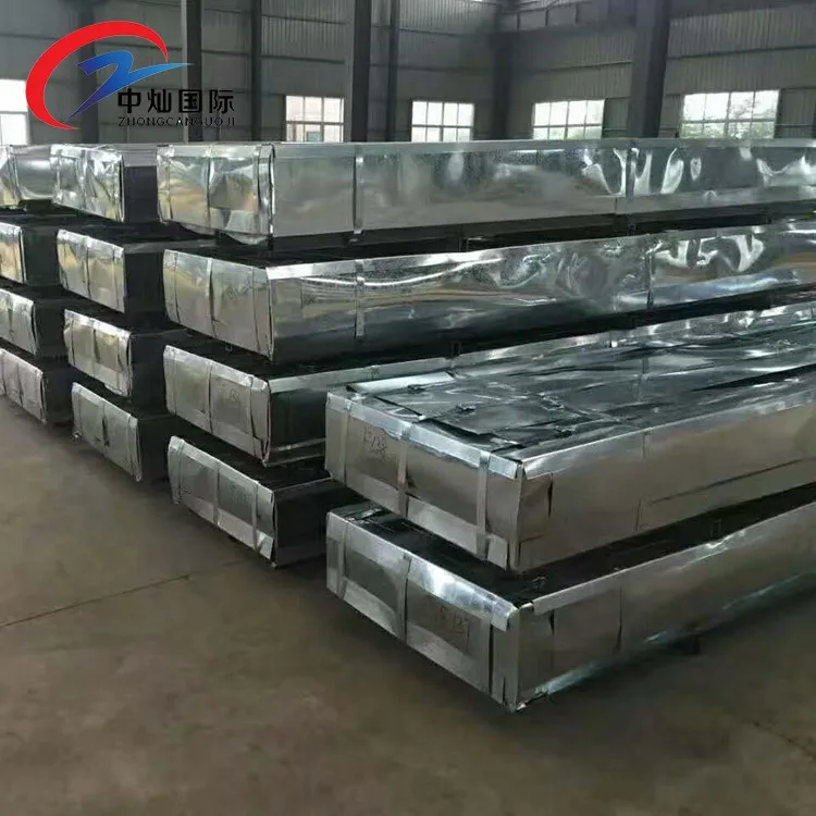 BWG26 Sudamerica chapa galvanizado precio hoja de acero corrugado para techos